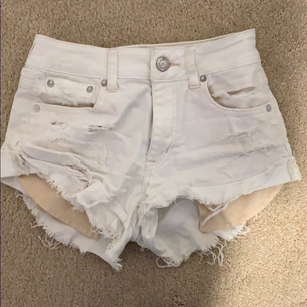 White shorts